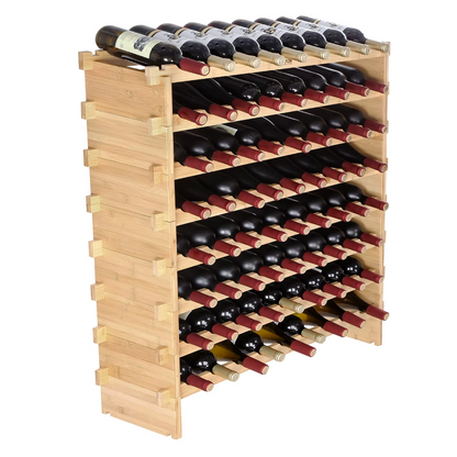 Estante Modular apilable para botellas de vino