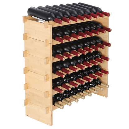 Estante Modular apilable para botellas de vino